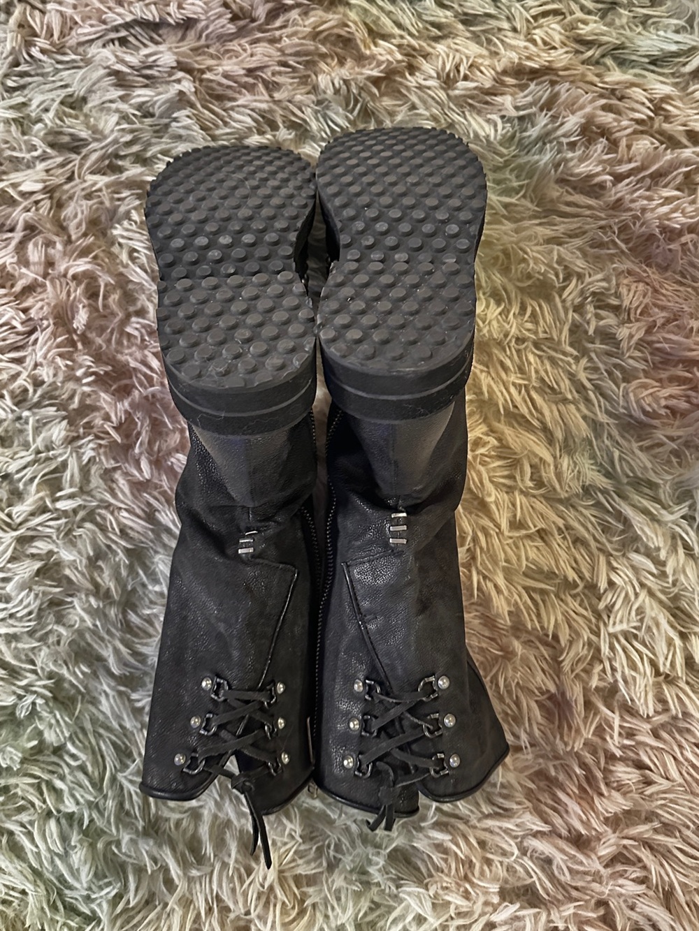 New A.S.98 Thatcher Studded Moto Boots in Black Size 37 - Picture 9 of 11
